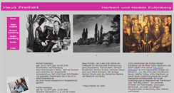 Desktop Screenshot of haus-freiheit.de